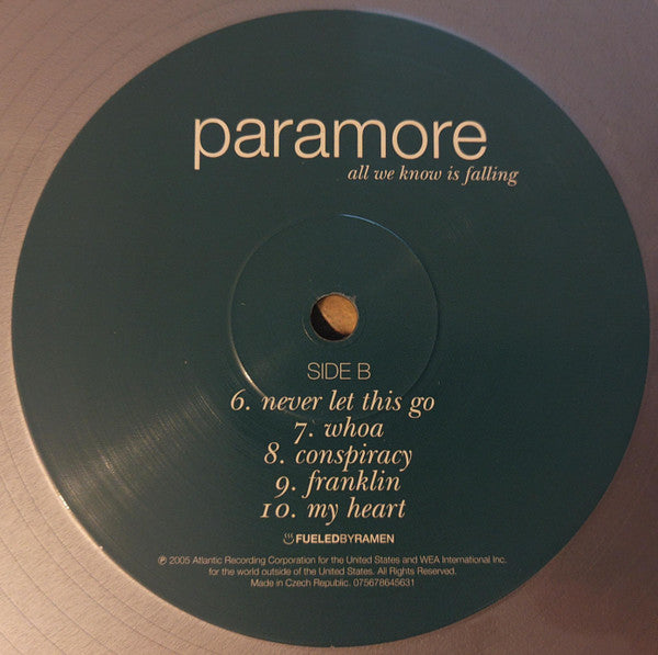 Paramore : All We Know Is Falling (LP, Album, Ltd, RE, Sil)