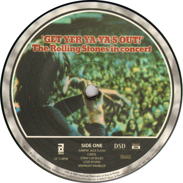 The Rolling Stones : Get Yer Ya-Ya's Out! - The Rolling Stones In Concert (LP, Album, RE, RM)