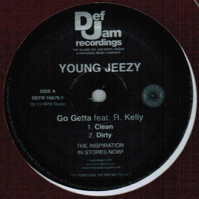 Young Jeezy : Go Getta (12", Promo)