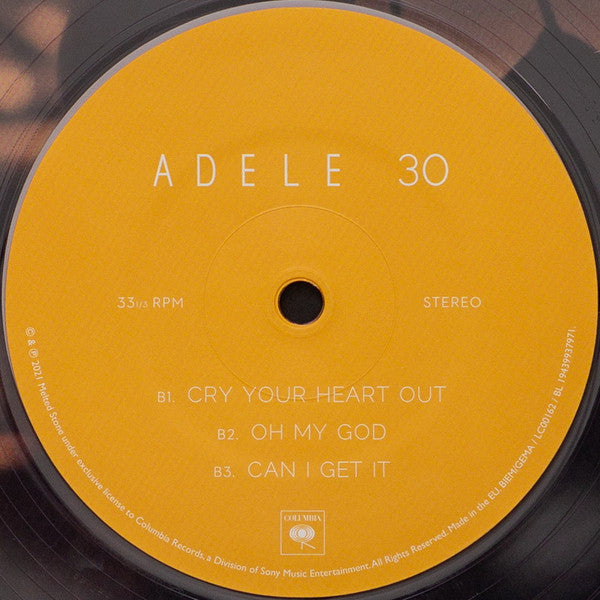 Adele (3) : 30 (2xLP, Album, Ltd, Cle)