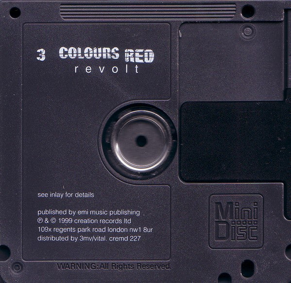 3 Colours Red : Revolt (MD, Album)