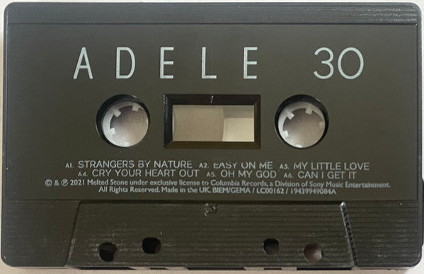 Adele (3) : 30 (Cass, Album)