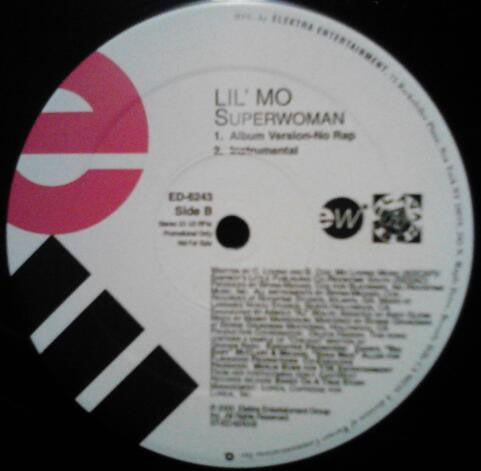 Lil' Mo : Superwoman (12", Promo)