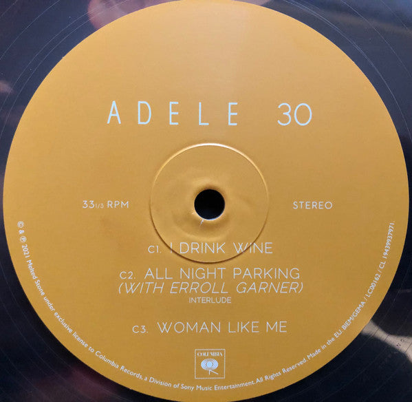 Adele (3) : 30 (2xLP, Album, Ltd, Cle)