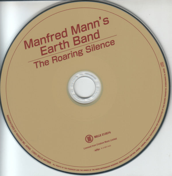 Manfred Mann's Earth Band : The Roaring Silence (CD, Album, RE, RM, SHM)