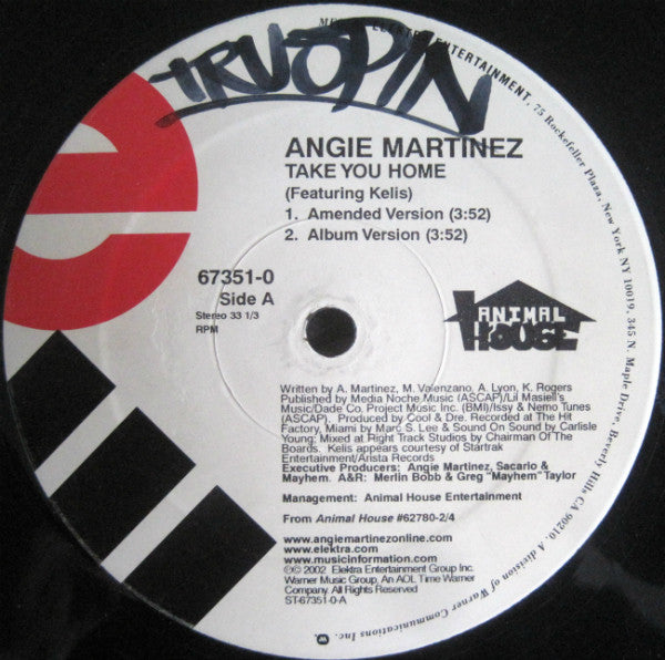 Angie Martinez : Take You Home (12")