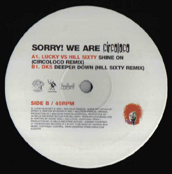 Various : Sorry! We Are Circoloco (Sampler) (12", Smplr)