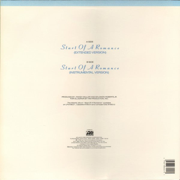 Skyy : Start Of A Romance (12", Single)