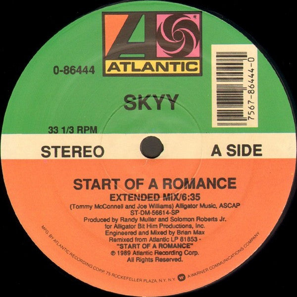 Skyy : Start Of A Romance (12", Single)