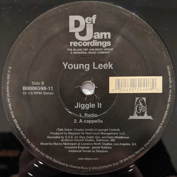 Young Leek : Jiggle It (12")