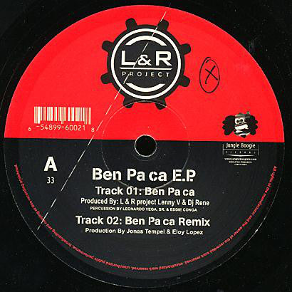 L&R Project : Ben Pa Ca EP (12")