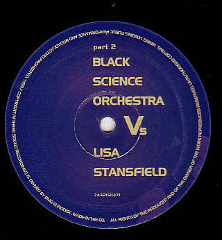 Black Science Orchestra Vs Lisa Stansfield : The Line: Black Science Magic Sessions Parts 1 & 2 (12", Ltd)