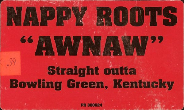 Nappy Roots : Awnaw (12", Promo)