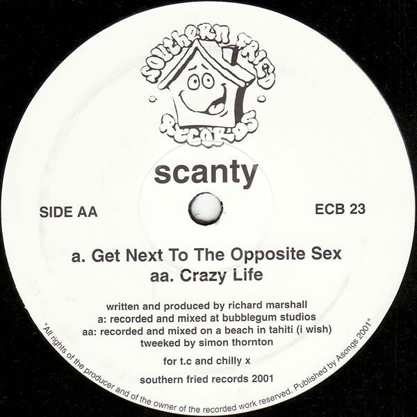 Scanty : Get Next To The Opposite Sex (12")