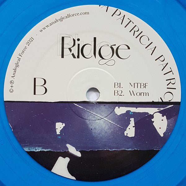 Patricia (50) : Blue Ridge (2x12", Album, Ltd, Blu)