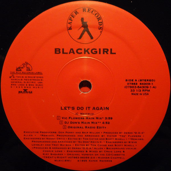 Blackgirl : Let's Do It Again (12")