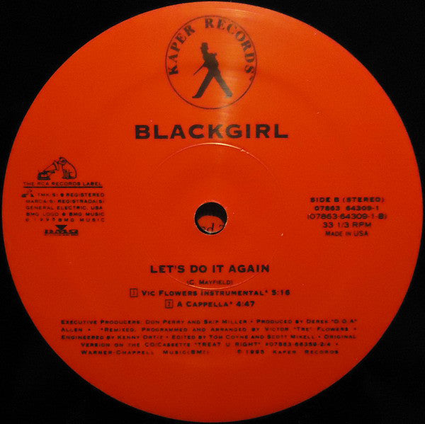 Blackgirl : Let's Do It Again (12")