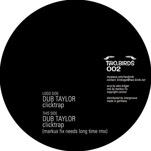 Dub Taylor : Clicktrap (10", Whi)