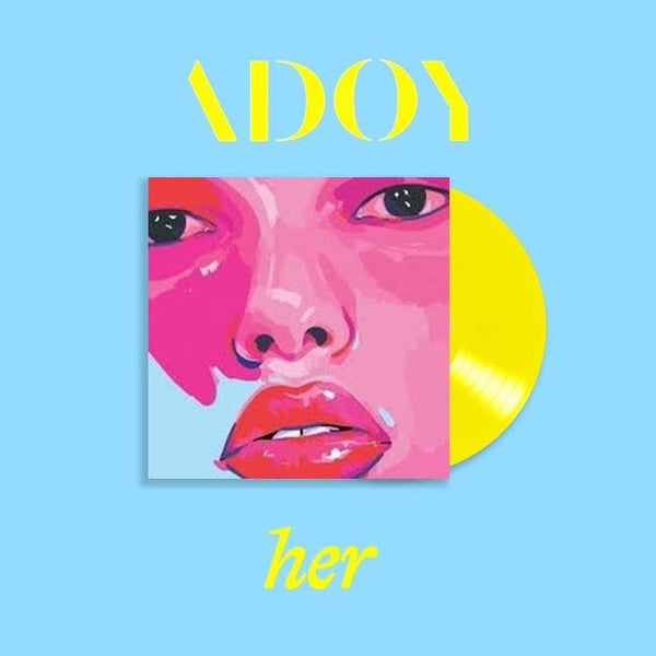 Adoy (2) : Her (12", EP, Ltd, ran)