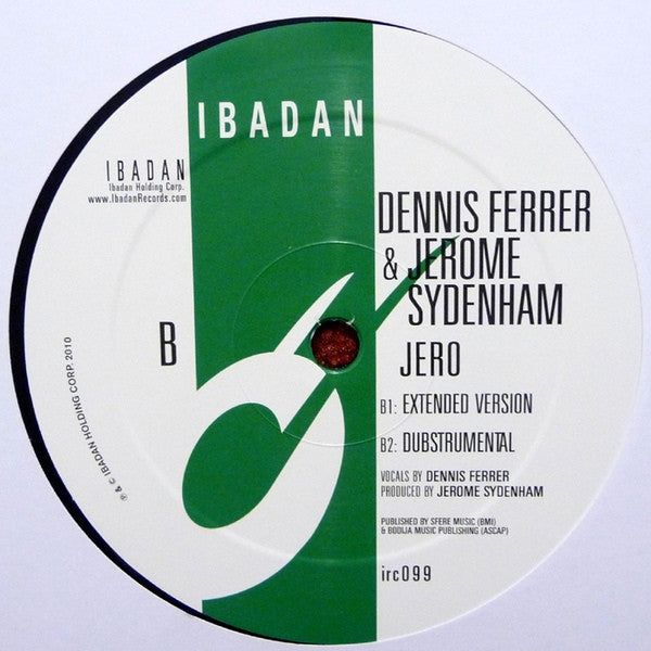 Motorcitysoul Feat. Onejiru / Jerome Sydenham & Dennis Ferrer : Mbali / Jero (12")