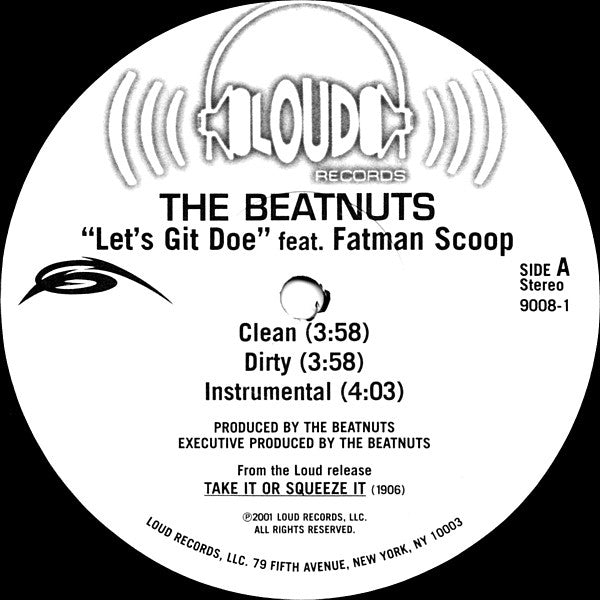 The Beatnuts : Let's Git Doe (12")