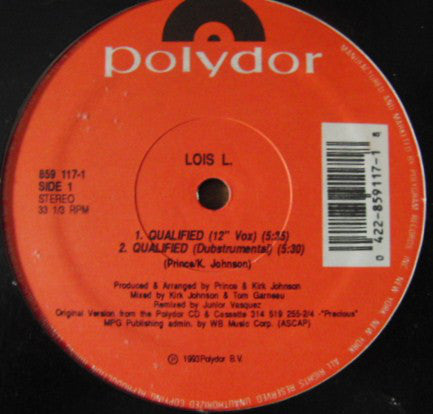 Loïs Lane : Qualified (12", Single)