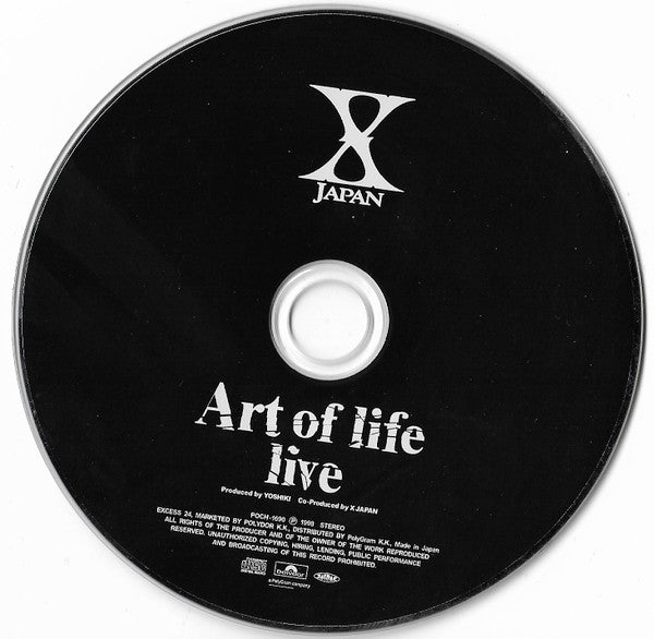 X Japan : Art Of Life Live (CD, MiniAlbum)