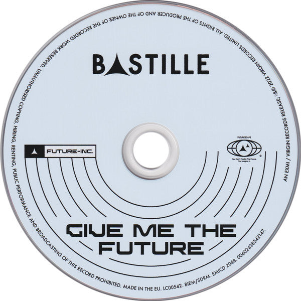 Bastille (4) : Give Me The Future (CD, Album)