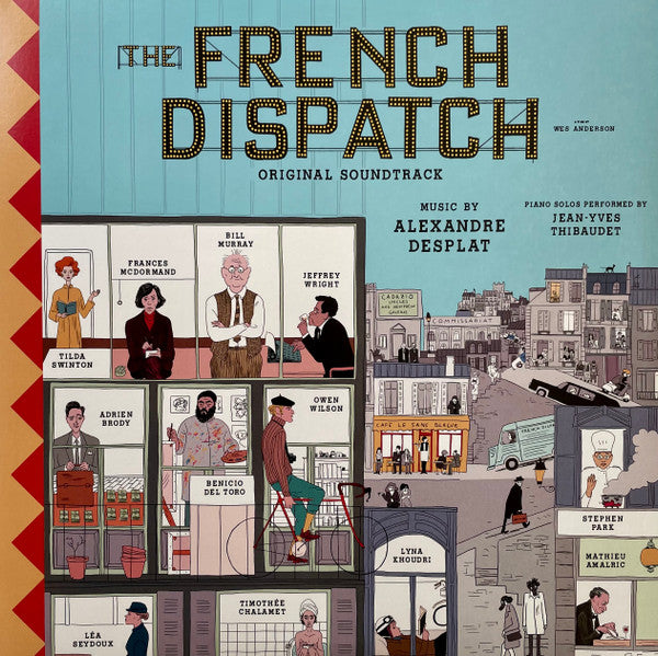 Alexandre Desplat : The French Dispatch (Original Soundtrack) (2xLP, Album, Comp)