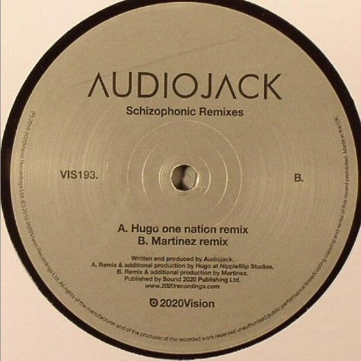 Audiojack : Schizophonic Remixes (12")