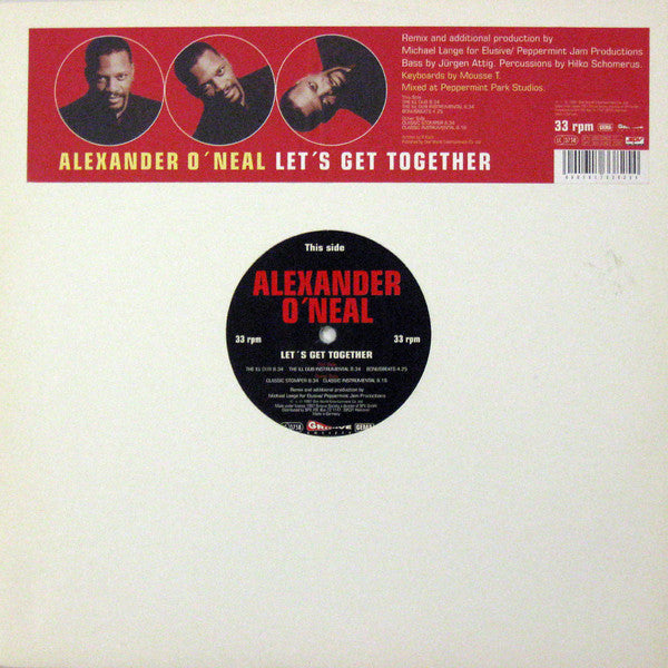 Alexander O'Neal : Let's Get Together (12")