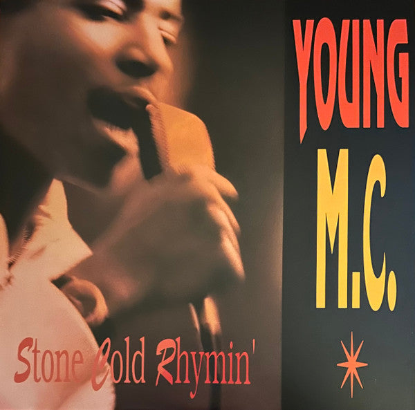 Young MC : Stone Cold Rhymin' (LP, Album, Club, RE, RM, Red)