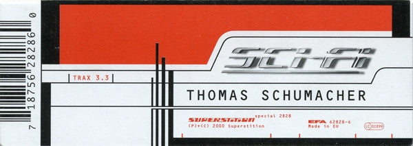 Thomas Schumacher : Sci-Fi Trax 3.3 (12")