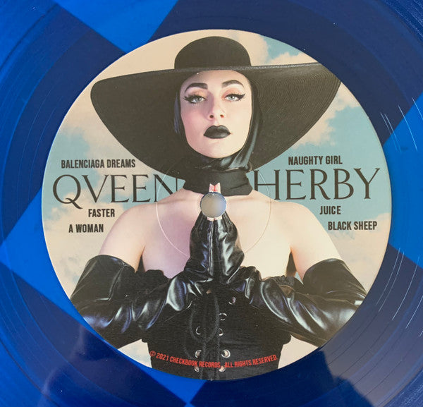 Qveen Herby : A Woman (LP, Album, Ltd, Blu)