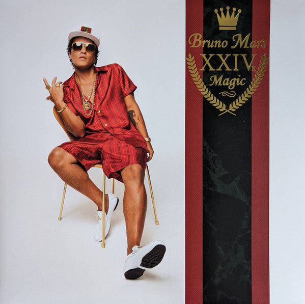 Bruno Mars : XXIVK Magic (LP, Album, Ltd, RE, Gol)