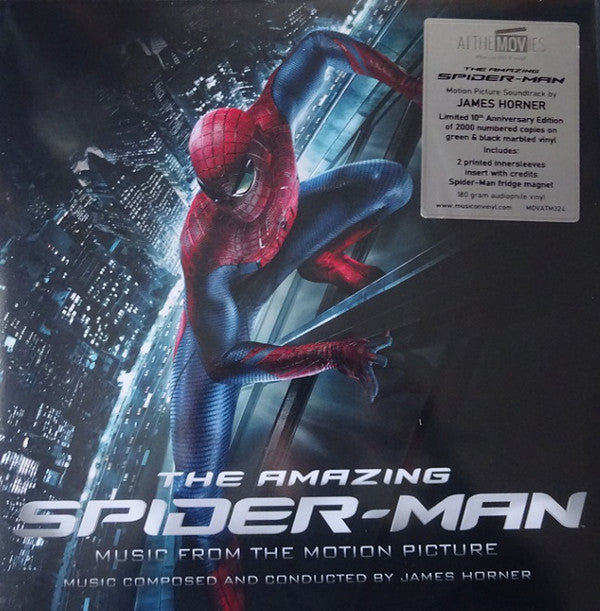 James Horner : The Amazing Spider-Man (Music From The Motion Picture) (2xLP, Ltd, Num, Gre)