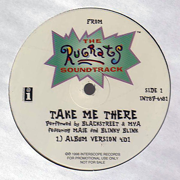 Blackstreet & Mya Featuring Mase & Blinky Blink : Take Me There (12", Promo)