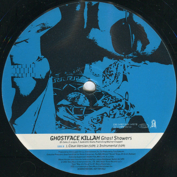 Ghostface Killah : Ghost Showers (12", Promo)