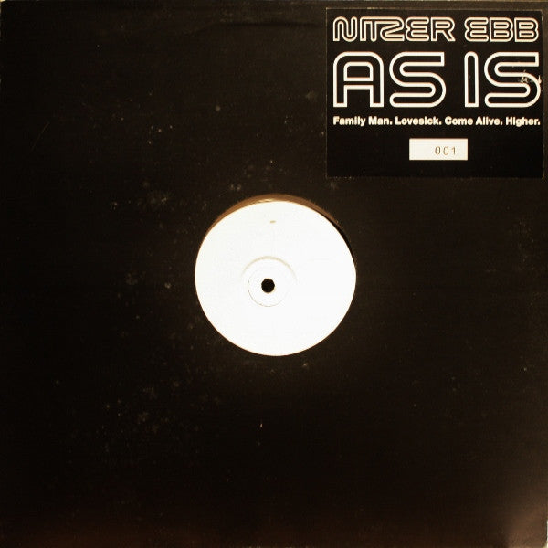 Nitzer Ebb : As Is (12", EP, Num, W/Lbl)