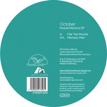 October : Muscle Memory EP (12")