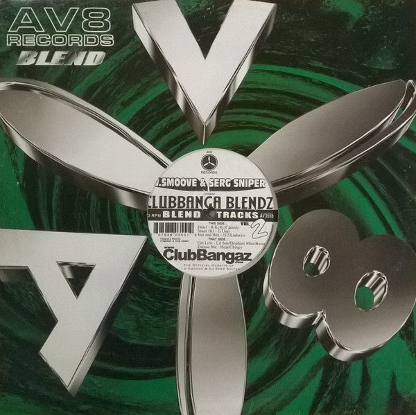 V. Smoove & Serg Sniper : Clubbanga Blendz Vol. 2 (12")