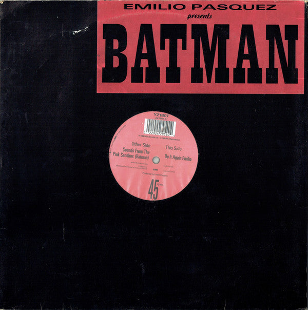 Emilio Pasquez : Sounds From The Pink Sandbox (Batman) (12", Single)