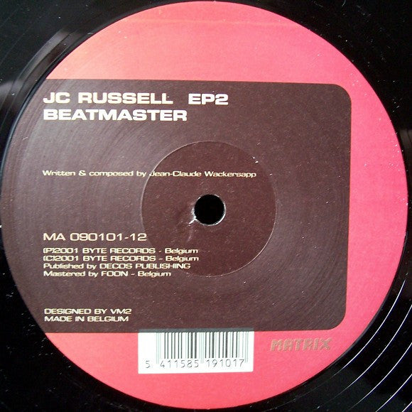 JC Russell : EP 2 (12", EP)