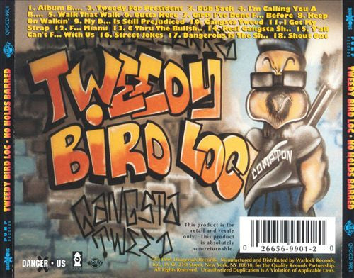 Tweedy Bird Loc : No Holds Barred (CD, Album, RE)