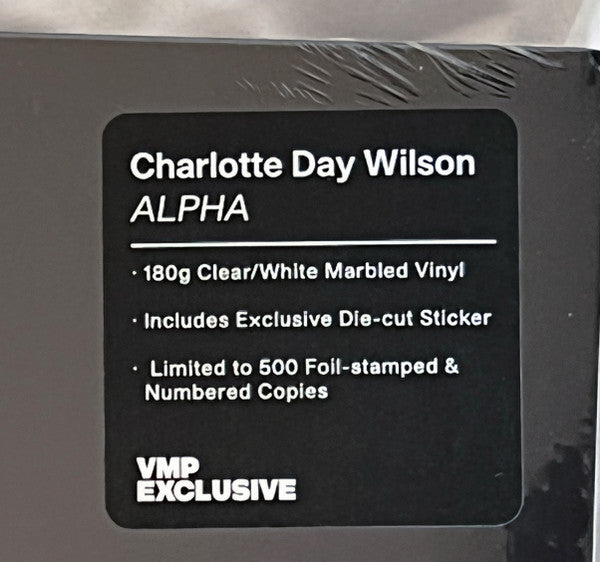 Charlotte Day Wilson : Alpha (LP, Album, Club, Num, Cle)