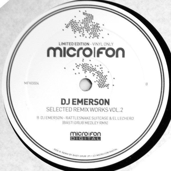 DJ Emerson : Selected Remix Works Vol.2 (12")