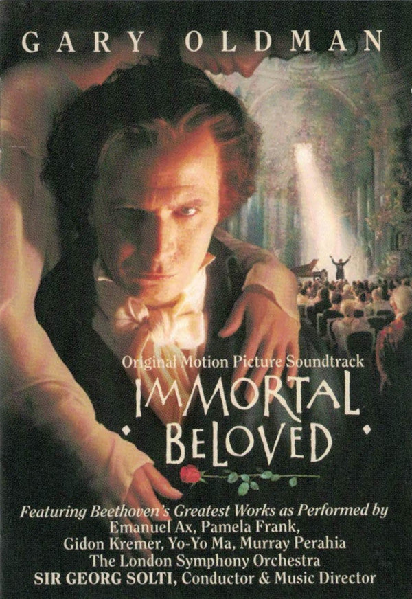 Ludwig Van Beethoven / Georg Solti, Emanuel Ax, Pamela Frank, Gidon Kremer, Yo-Yo Ma, Murray Perahia, The London Symphony Orchestra : Immortal Beloved - Original nMotion Picture Soundtrack (MD, Album, 20-)