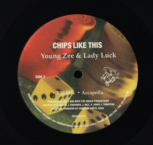 Young Zee & Lady Luck : Chips Like This (12", Single)