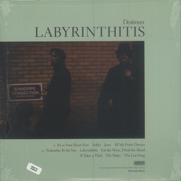 Destroyer (4) : Labyrinthitis (LP, Album, Ltd, Gre)