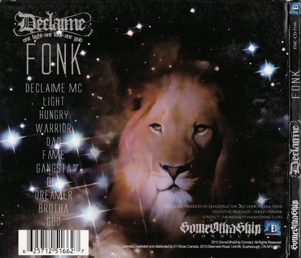 Declaime : Fonk (CD, Album)